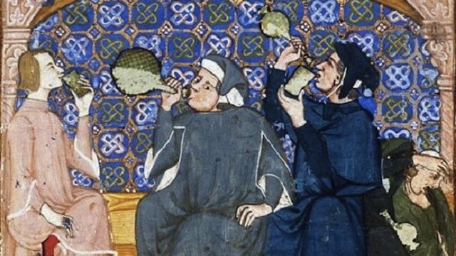 medieval drunkards