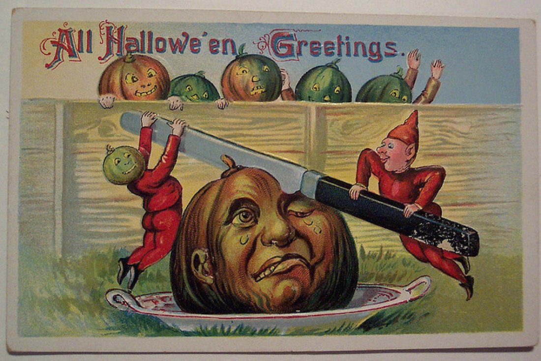 самые безумные хеллоуинские открытки хеллоуин арт отвратительные мужики disgusting men