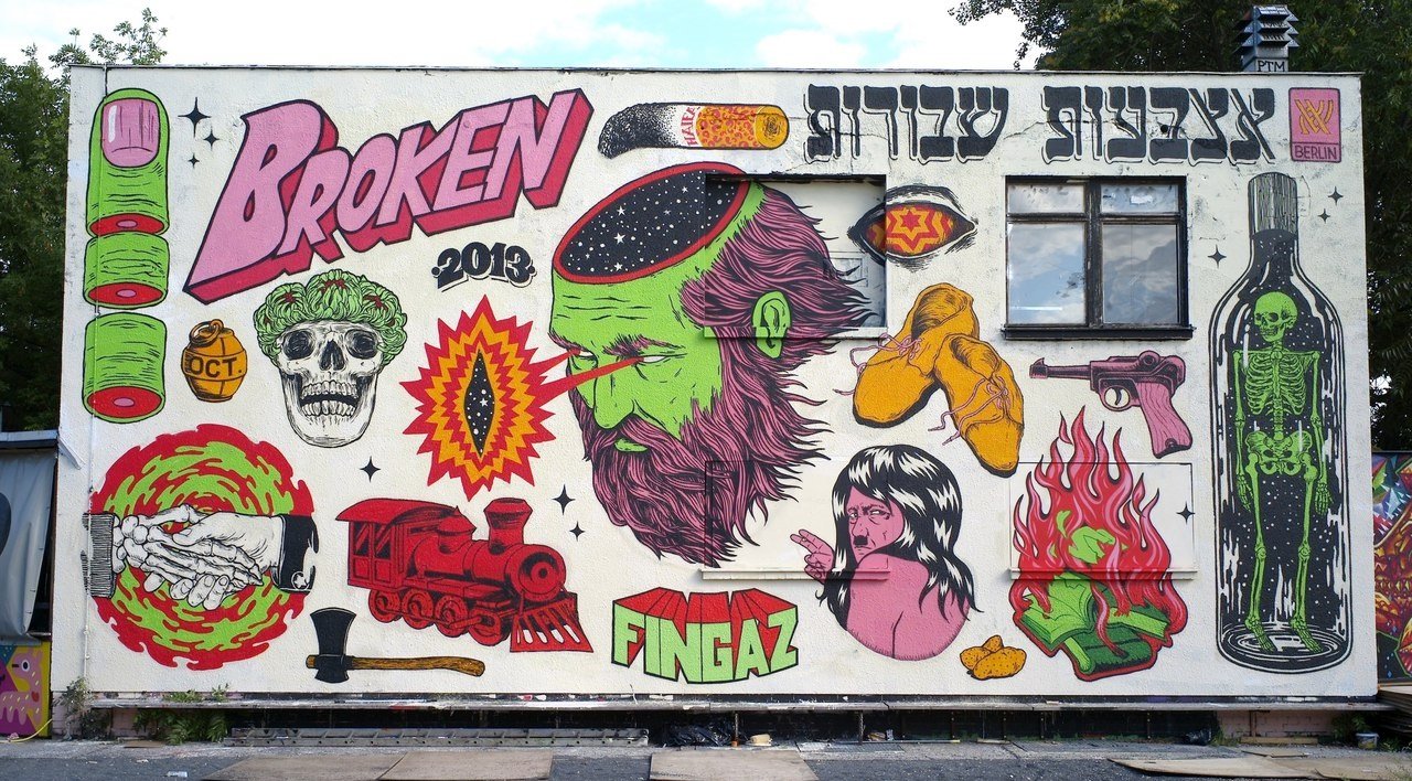 broken fingaz crew граффити арт психоделик отвратительные мужики disgusting men