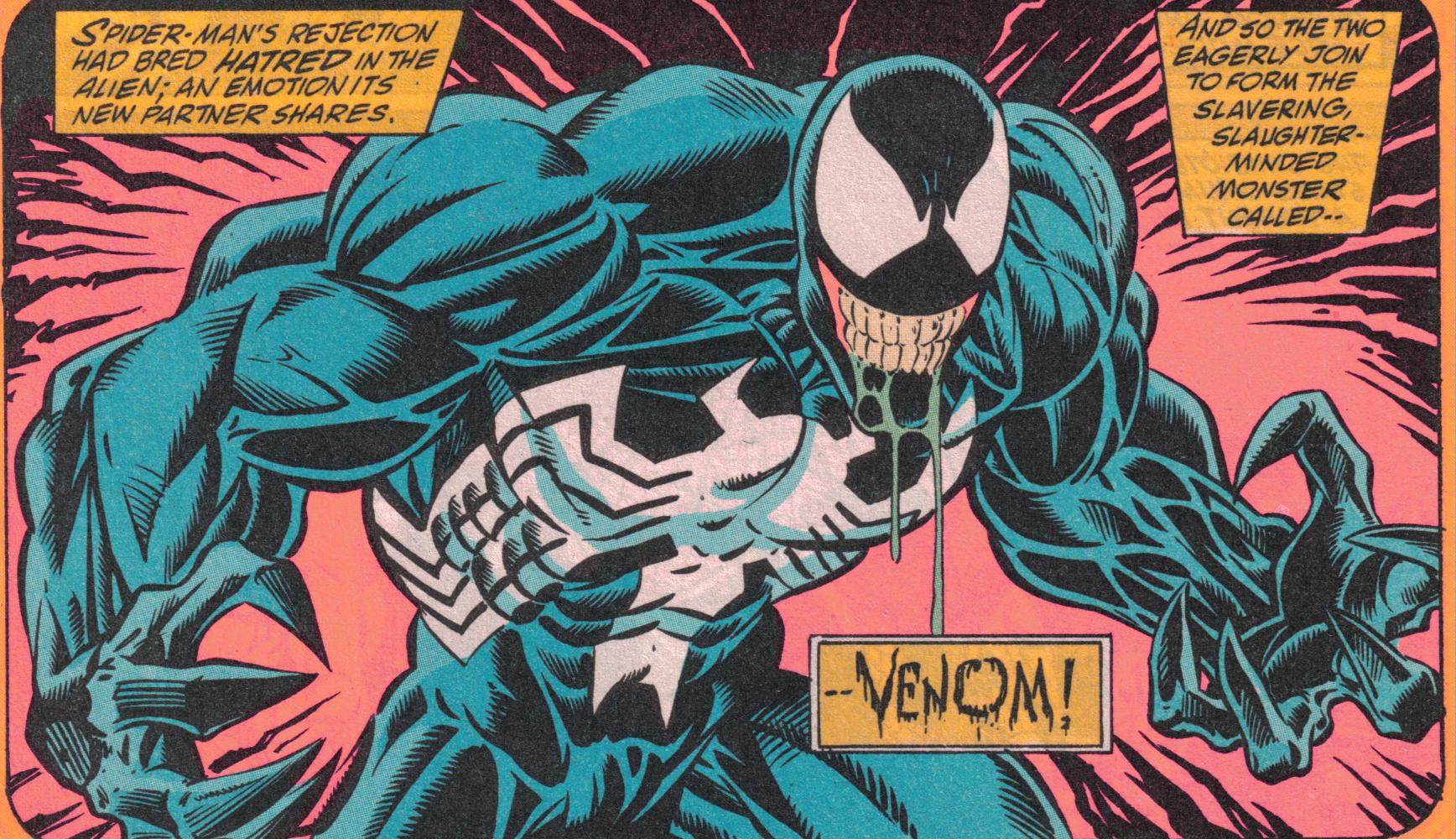 venom spider man villain