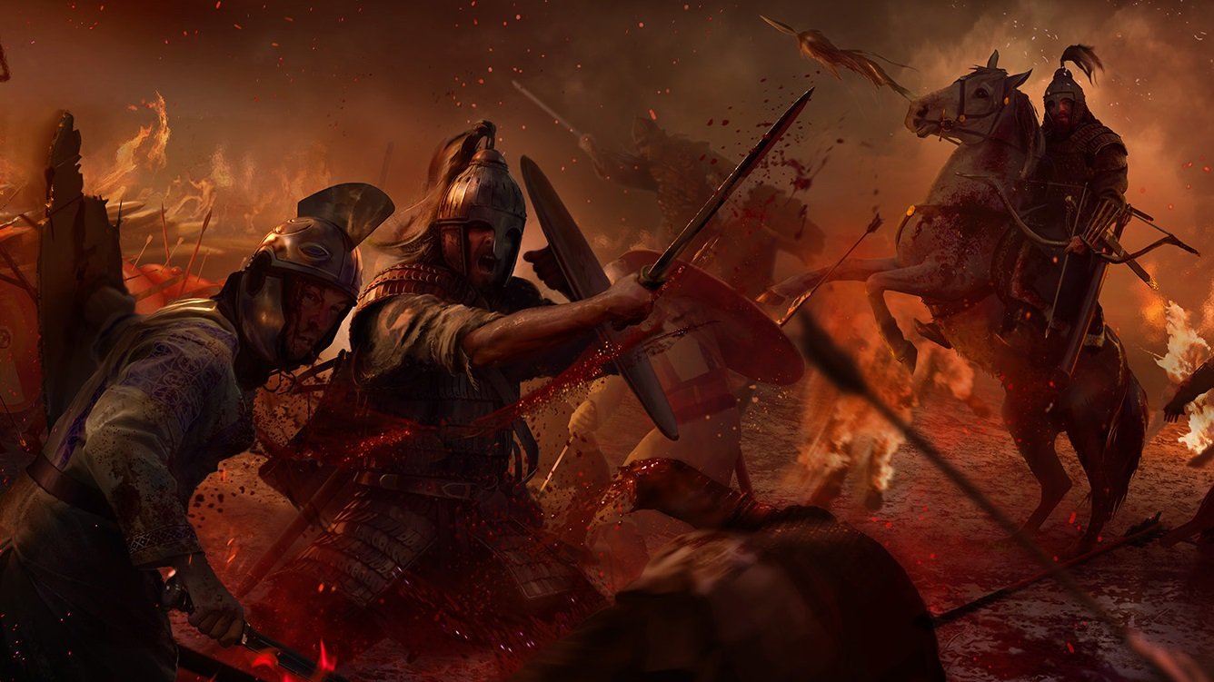 Total War: ATTILA апокалипсис отвратительные мужики disgusting men
