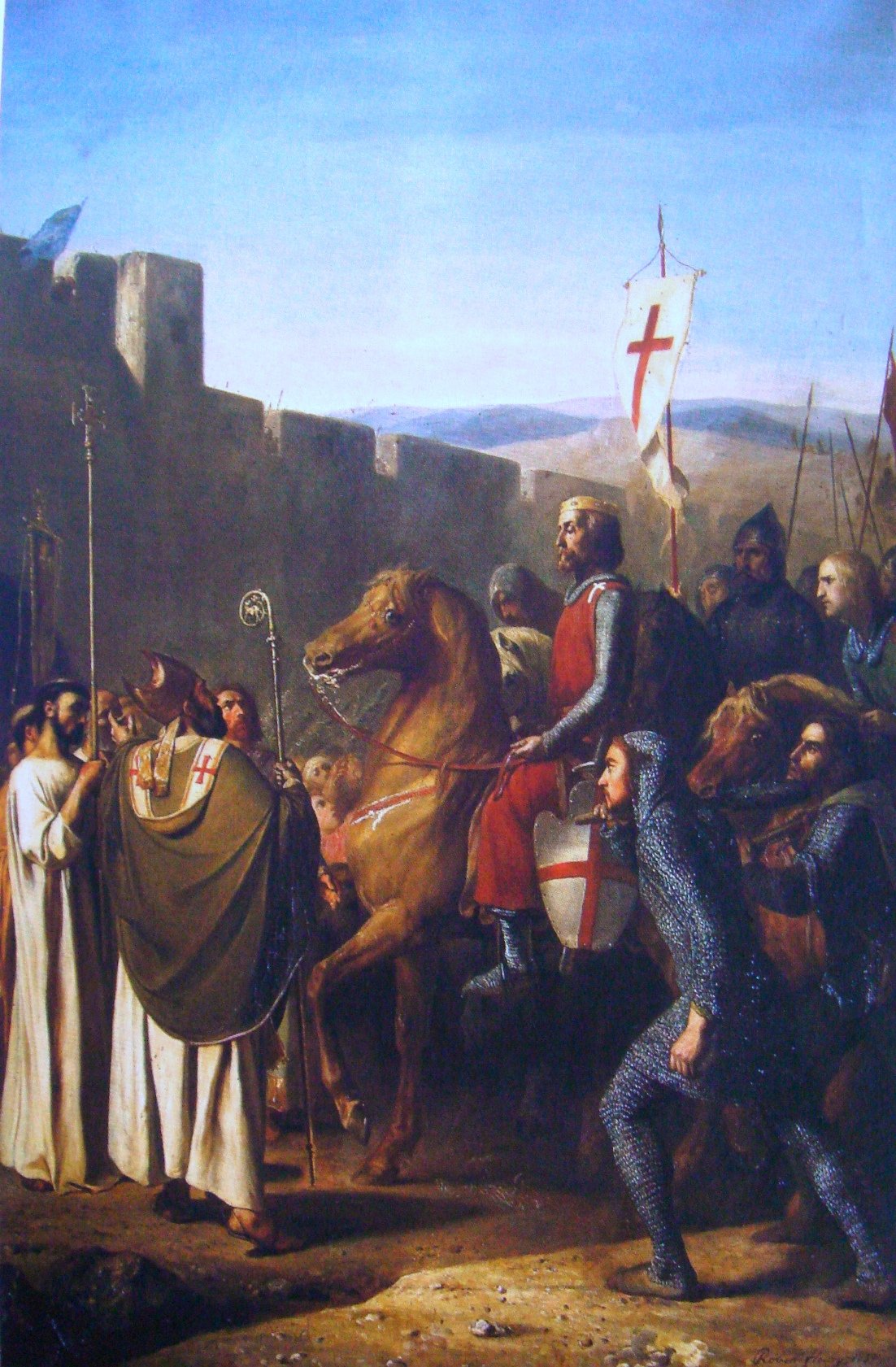 Baldwin of Boulogne entering Edessa in Feb 1098