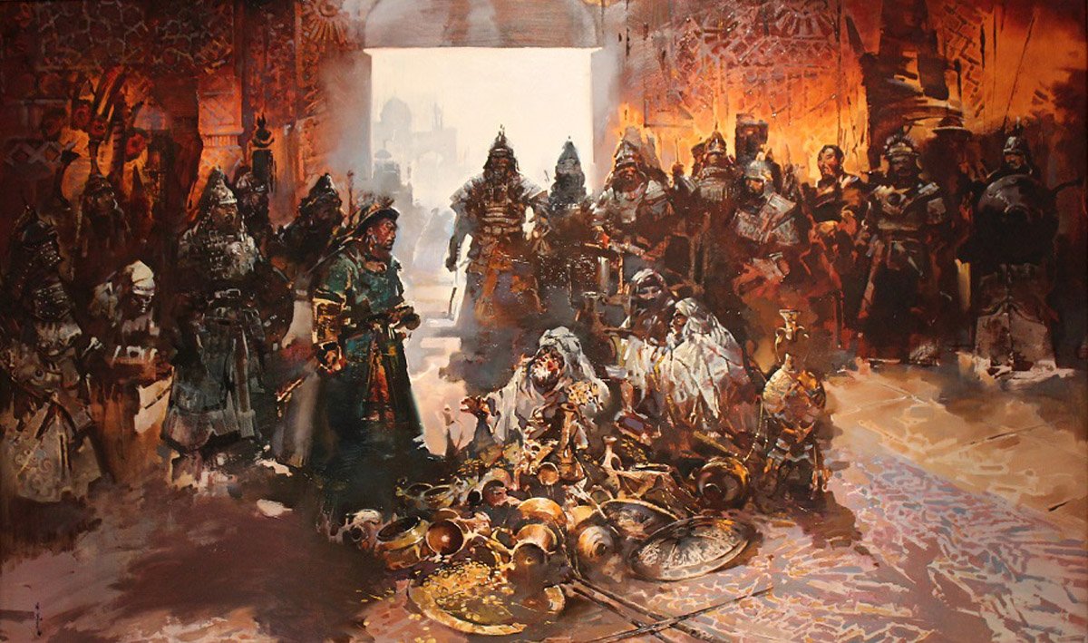желтый крестовый поход монголов падение багдада 1258 отвратительные мужики disgusting men