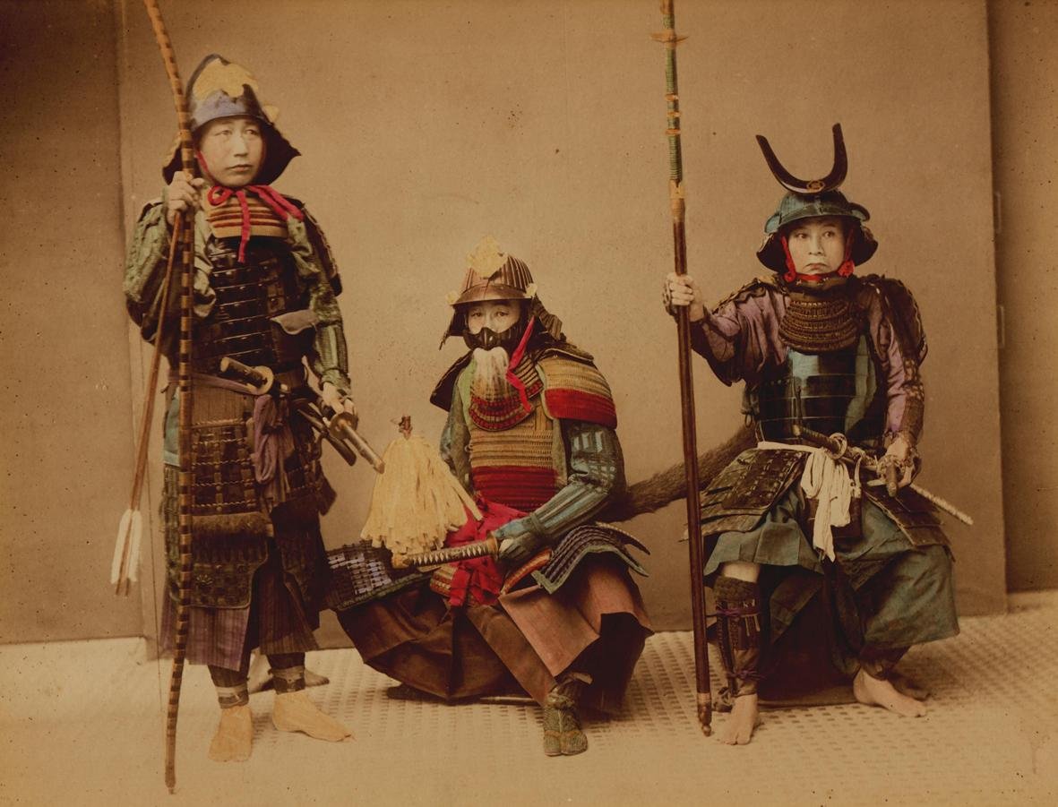 Самураи Японии 19 век