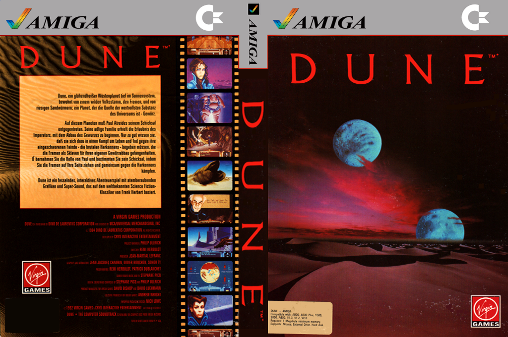 Red head sound дюна. Dune II обложка. Dune 2 Sega обложка. Amiga музыка. Dune музыкальная группа.