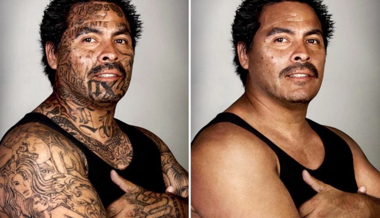 бандитские татуировки до и после отвратительные мужики disgusting men