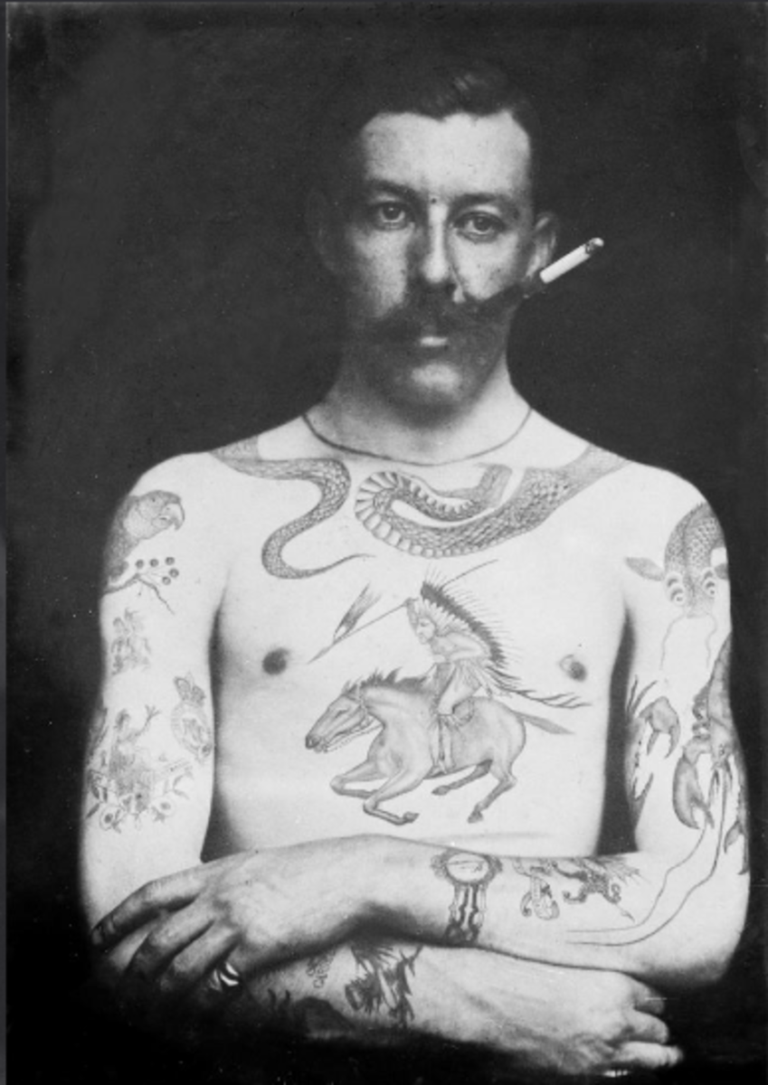 викторианские татуировки викторианской эры отвратительные мужики disgusting men