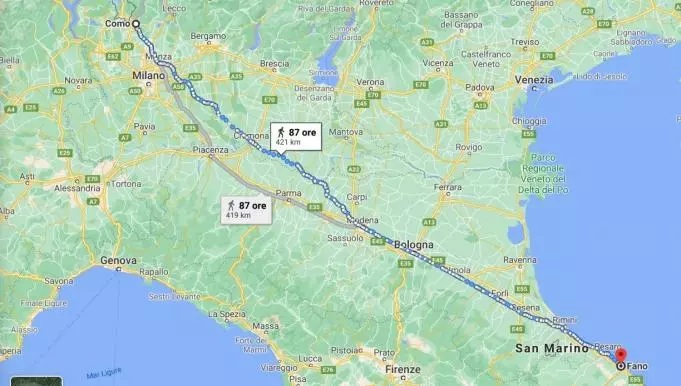 форест гамп итальянец прошел 450 километров отвратительные мужики