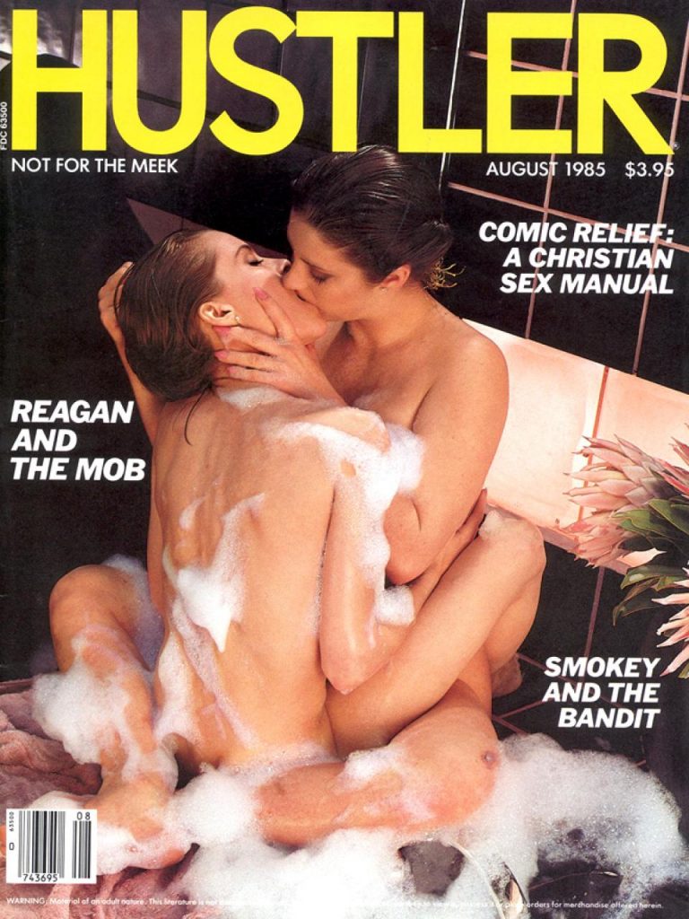 Самые горячие обложки журнала Hustler: от 70-х до наших дней 