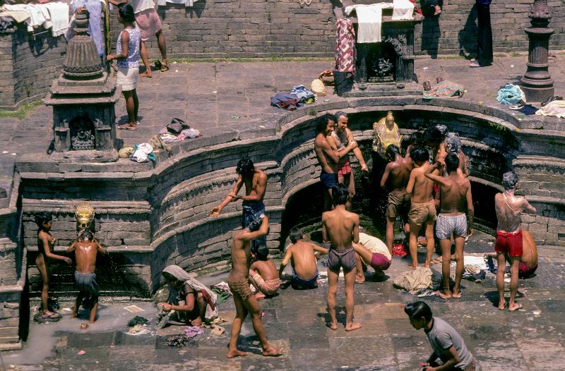 старые фото непал 1976 отвратительные мужики