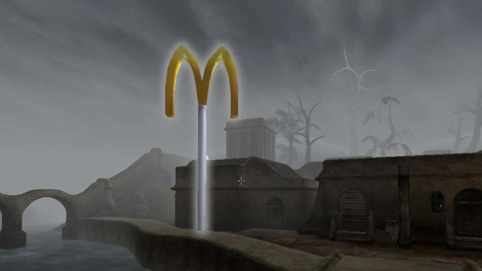 Morrowind McDonalds понедельник начинается с дичи