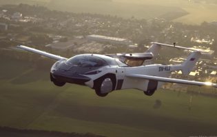 Летающая машина AirCar впервые совершила междугородный перелет