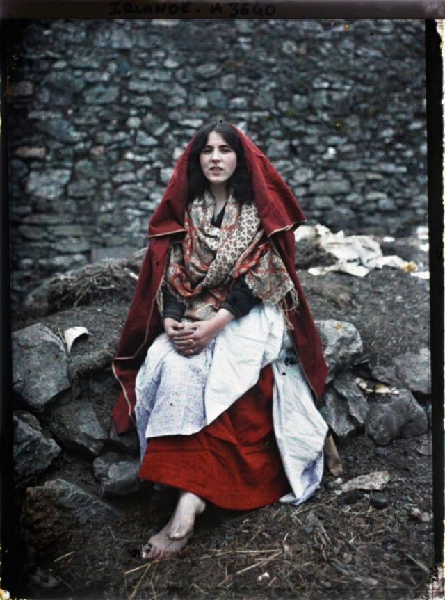 Кельтские приключения: самые ранние цветные фотографии Ирландии