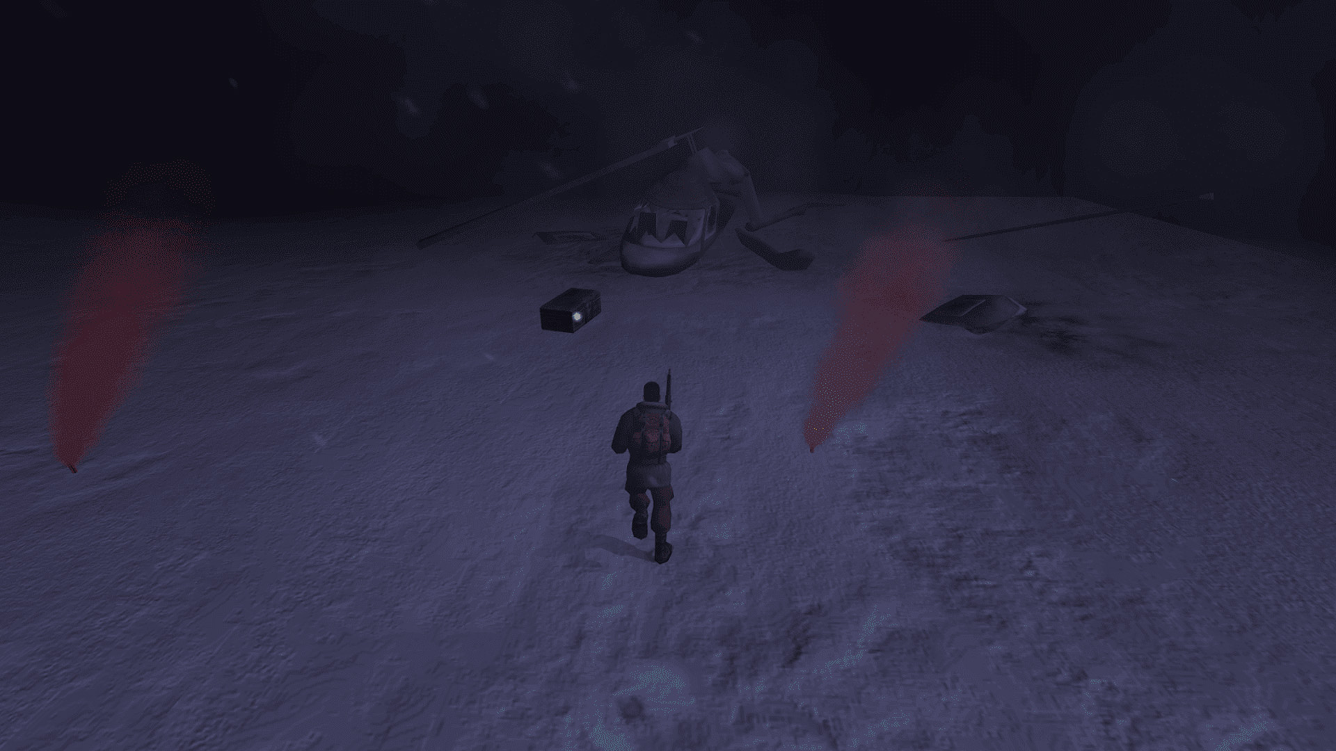 Скриншот из игры The Thing хоррор