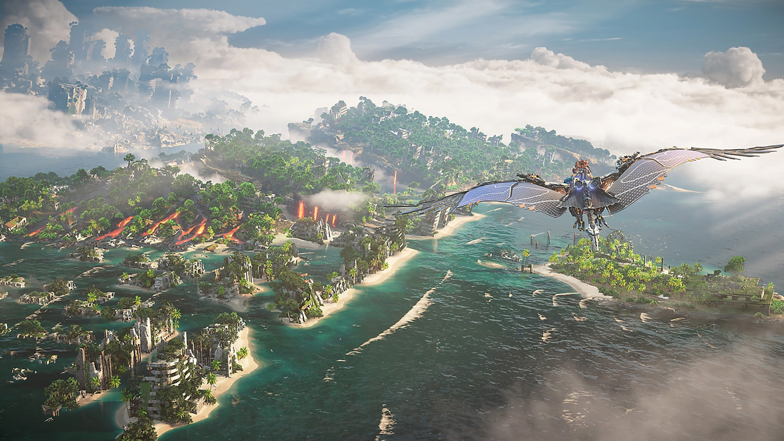 Скриншот из PS5-версии Horizon Forbidden West: Burning Shores. Обзор Horizon Forbidden West: Burning Shores