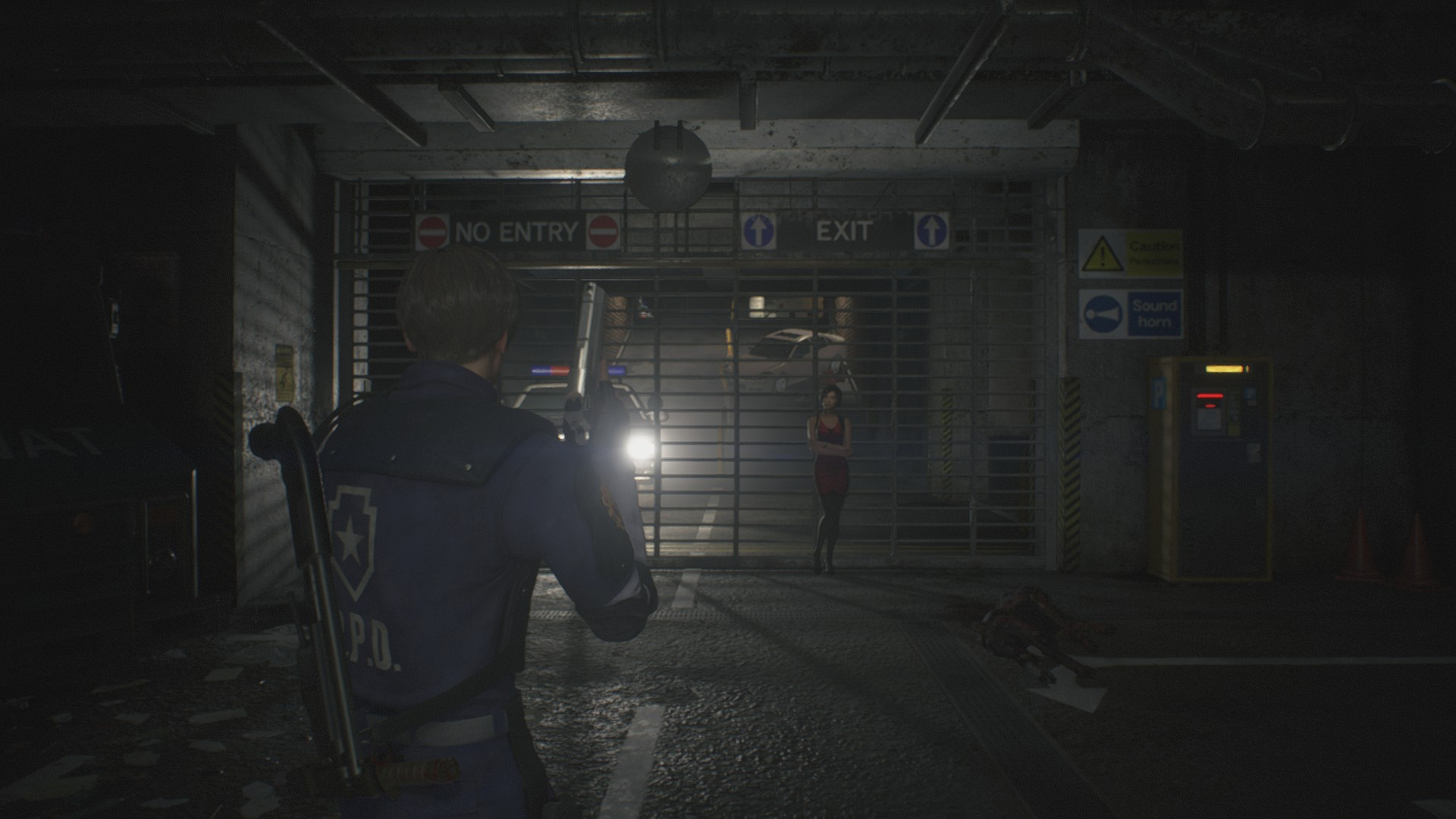Скриншот из ПК-версии Resident Evil 2 2019. 10 лучших ремейков видеоигр