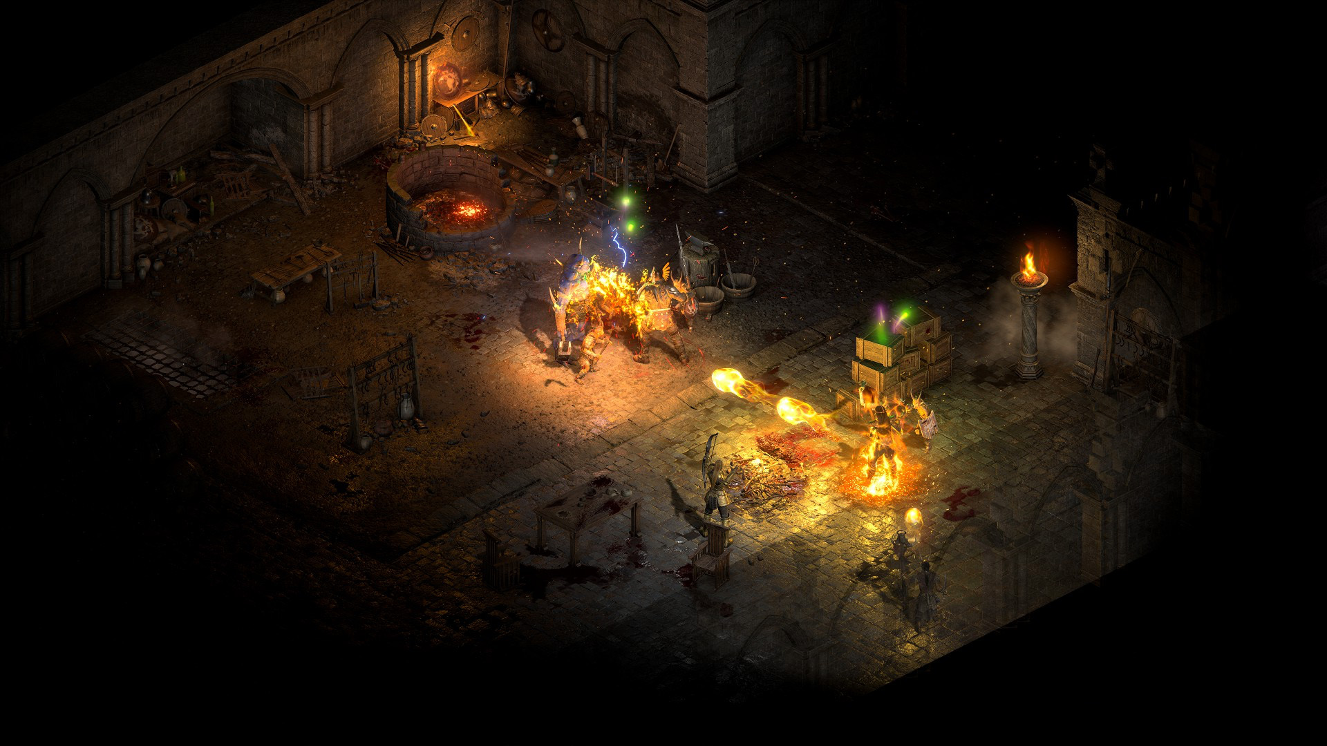 Скриншот из ПК-версии Diablo 2: Resurrected﻿ 2021. 10 лучших ремейков видеоигр