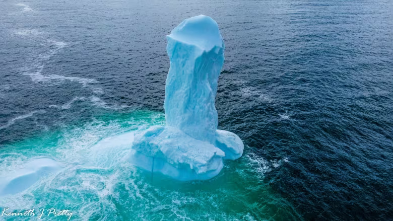 айсберг в виде пениса