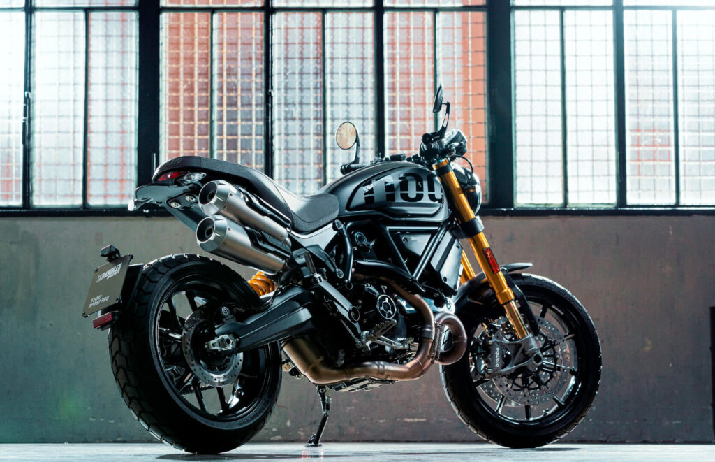 Ducati Scrambler Pro мотоцикл матрица воскрешение