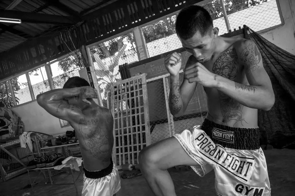 муай-тай тайские тюремные бои в таиланде