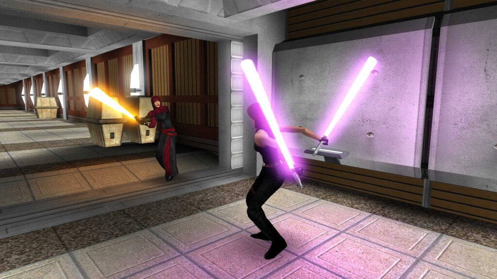 Скриншот из игры Star Wars Jedi Knight: Jedi Academy для ПК