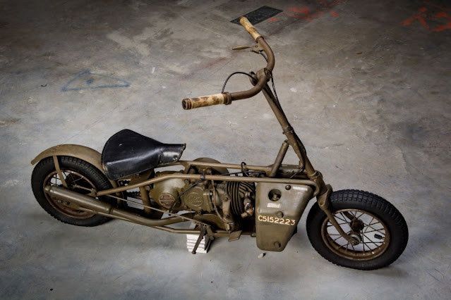 Фетиш недели: Welbike — самый маленький мотоцикл, который использовался в боевых действиях