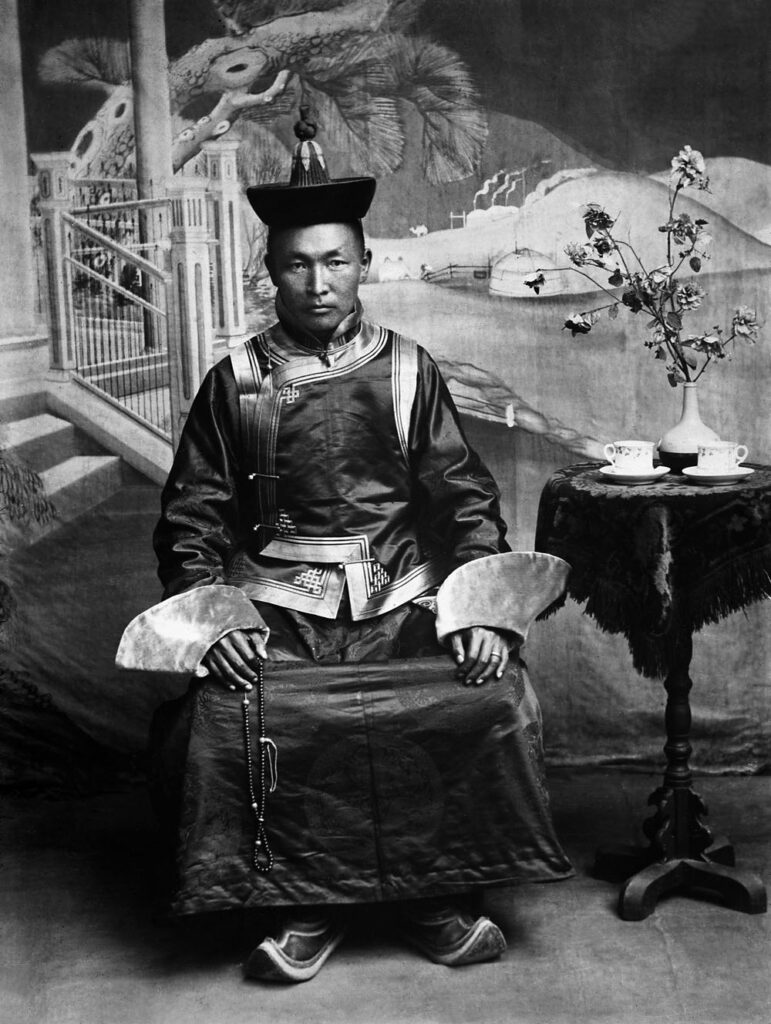 монгольская аристократия монголия старые фото
