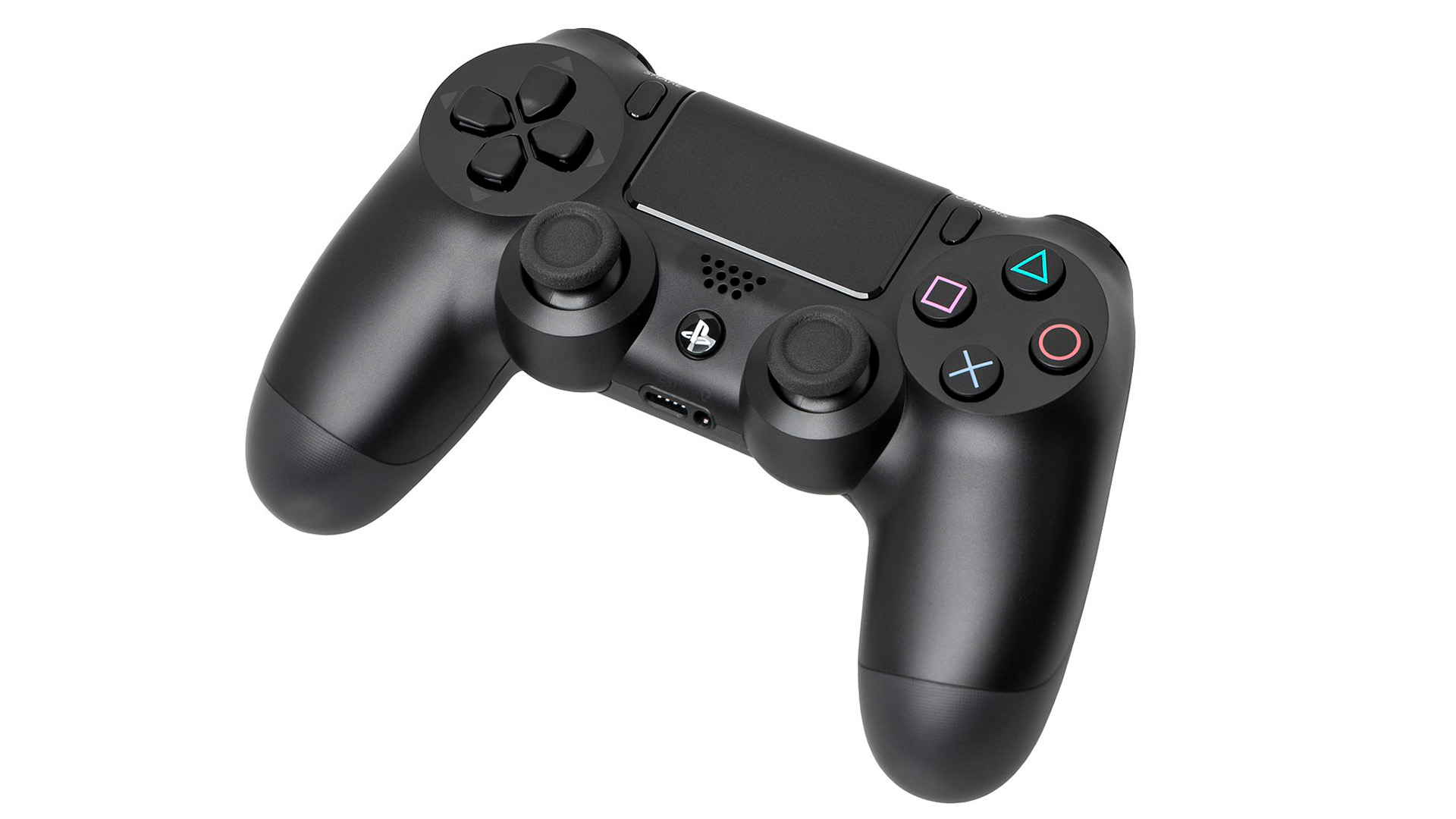 Промо-фото геймпада Dual Shock 4 для PS4. 10 лет исполнилось PlayStation 4