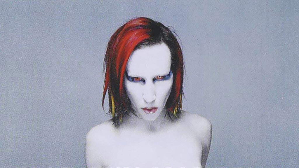 Фрагмент обложки альбома Marilyn Manson — Mechanical Animals﻿