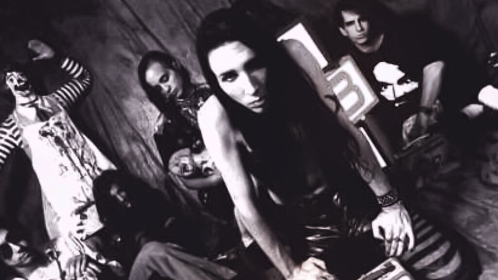 Фото группы Marilyn Manson в конце 90-х