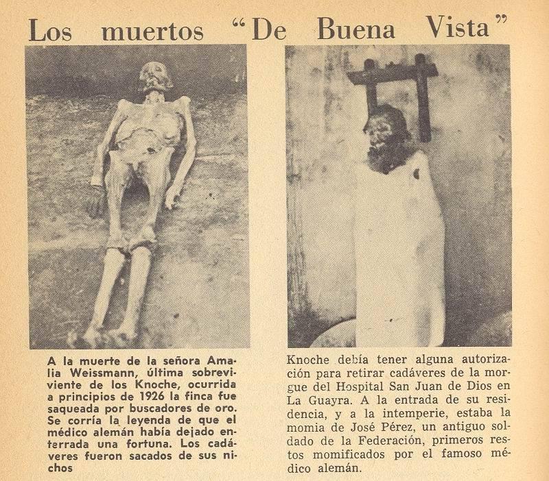 создатель мумий мумии мумификация доктор готтфрид кноче венесуэла франкенштейн