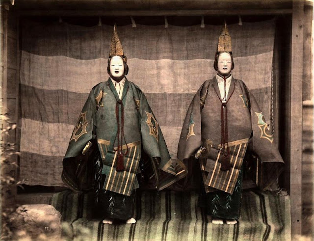 колоризированные фото Японии XIX века