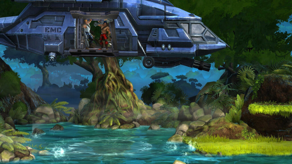 Скриншот из Contra: Operation Galuga для ПК. Обзор Contra: Operation Galuga для ПК, PS5 и Xbox