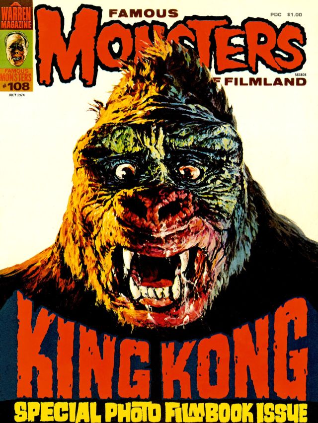 обложки журнала Famous Monsters of Filmland киномонстры