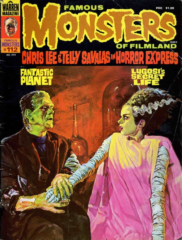 обложки журнала Famous Monsters of Filmland киномонстры