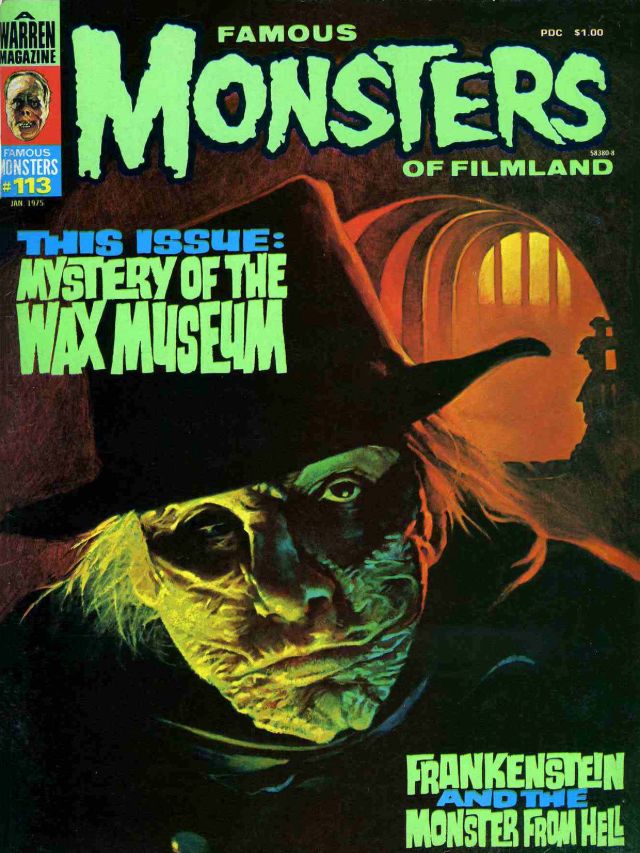 обложки журнала Famous Monsters of Filmland киномонстры