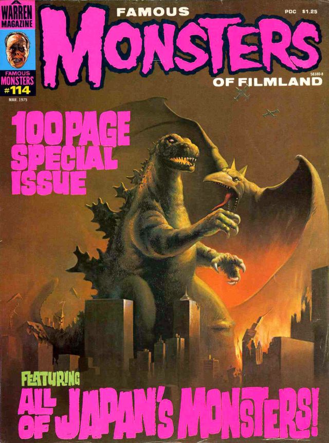 обложки журнала Famous Monsters of Filmland киномонстры