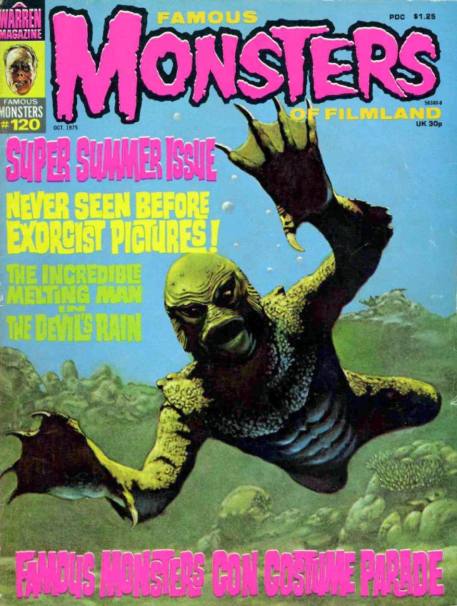 обложки журнала Famous Monsters of Filmland киномонстры