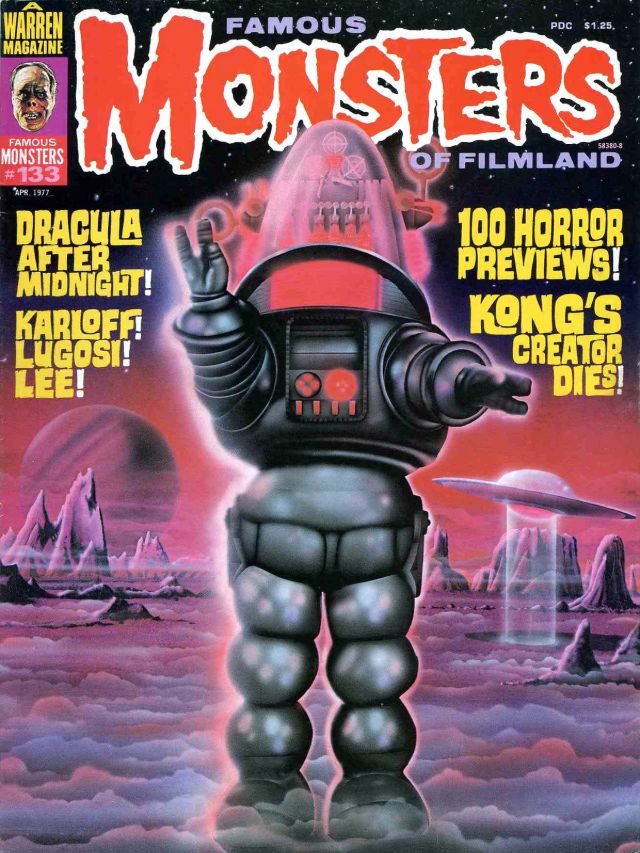 обложки журнала Famous Monsters of Filmland киномонстры