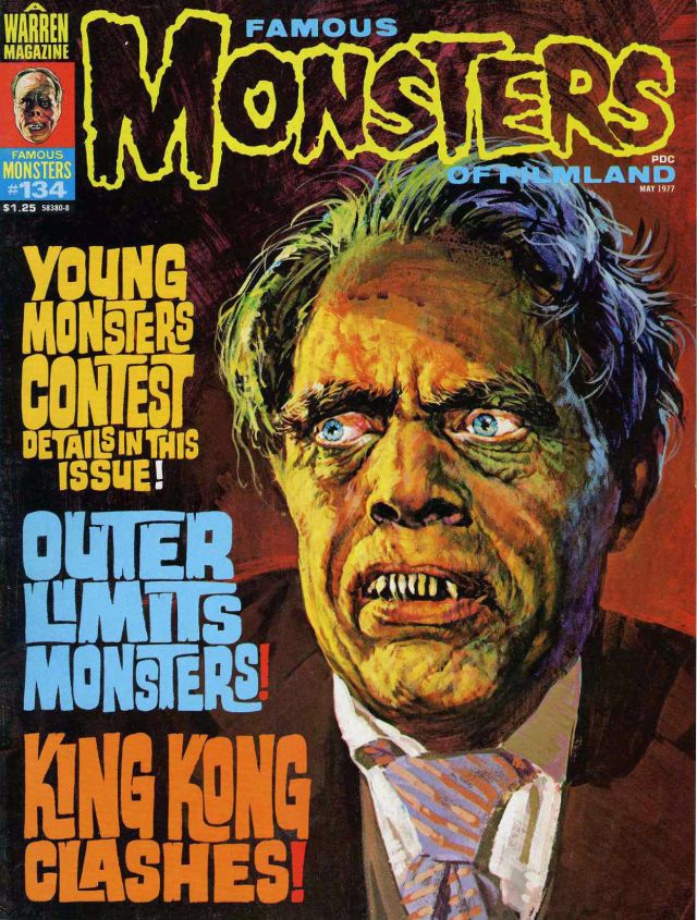 обложки журнала Famous Monsters of Filmland киномонстры