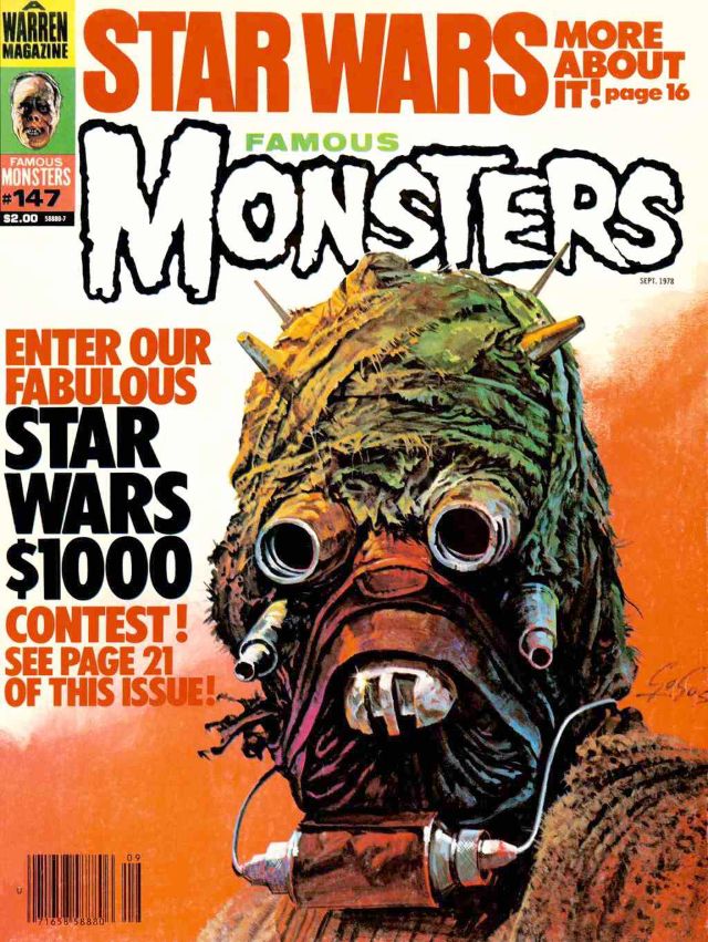 обложки журнала Famous Monsters of Filmland киномонстры