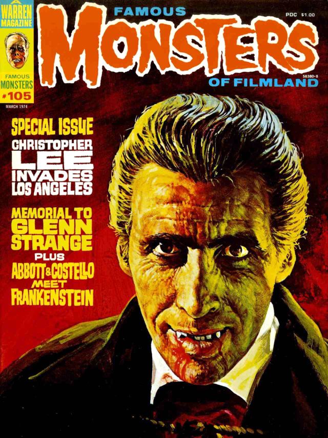 обложки журнала Famous Monsters of Filmland киномонстры