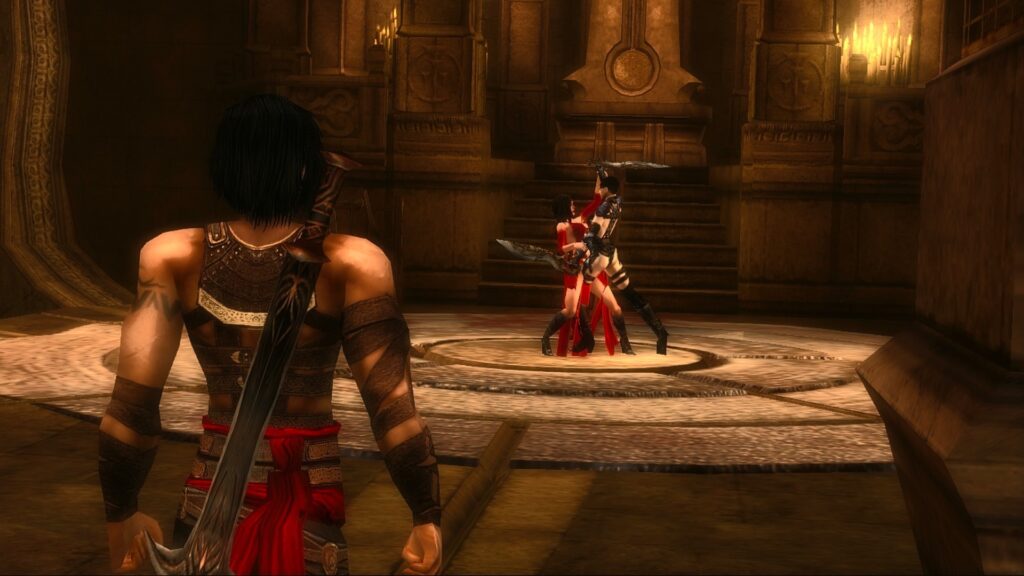 Скриншот из ПК-версии игры Prince of Persia: Warrior Within («Принц Персии: Схватка с судьбой») — 2004 год. Обзор игры Prince of Persia: Warrior Within