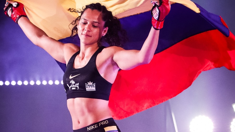 алехандра лара боец мма mma единоборства нокаут