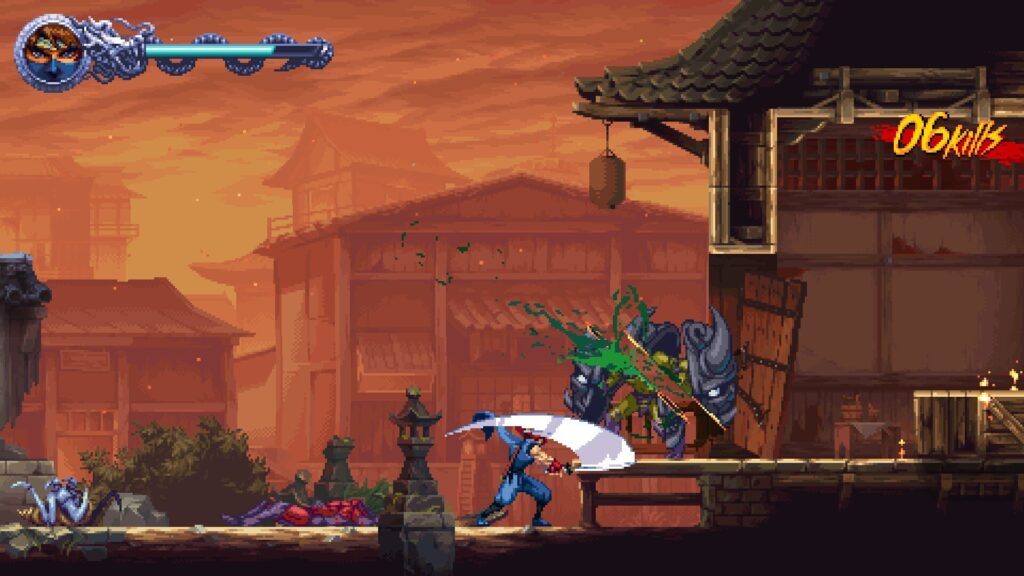 Скриншот из игры Ninja Gaiden: Ragebound. Обзор Ninja Gaiden: Ragebound для ПК, PS5, PS4, Xbox One, Xbox Series X|S и Switch