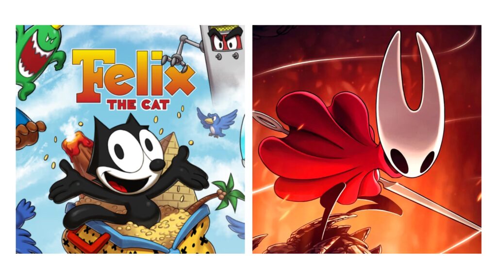 Скриншот из ПК-версии Hollow Knight: Silksong и Felix the Cat. Обзор Hollow Knight: Silksong для ПК, PS4, PS5, Xbox One, Xbox Series X|S. Switch и Switch 2