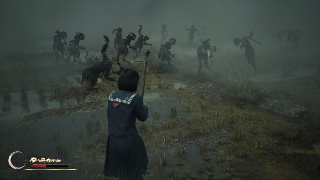 Скриншот из ПК-версии игры Silent Hill f. Обзор Silent Hill f для ПК, PS5 и Xbox Series X|S