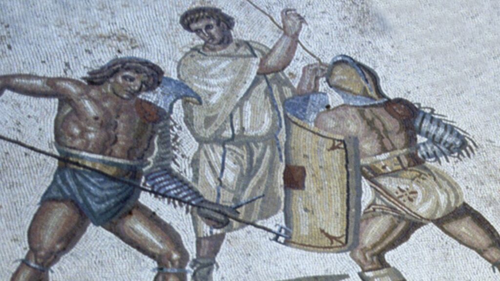 Было много видов гладиаторов, иногда очень странных