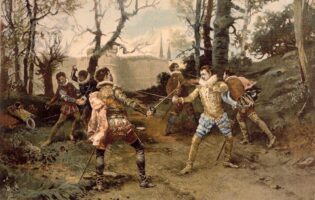 Мсье де ла Гард Валон — история удалого французского бретера и никудышного поэта