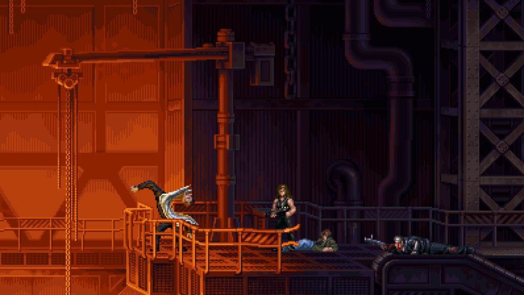 Скриншот из ПК-версии игры Terminator 2D: No Fate. Обзор Terminator 2D: No Fate для PS4, PS5, Xbox One, Xbox Series X|S и Switch